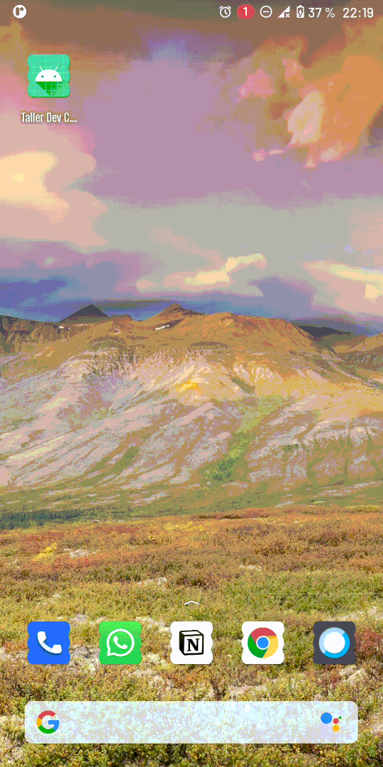 App con caché local